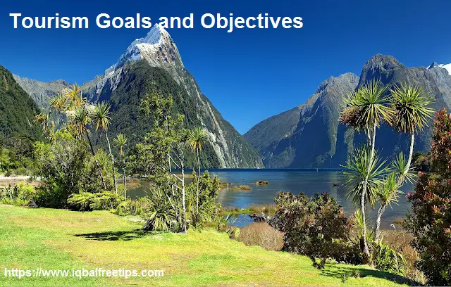 Tourism Goals and Objectives