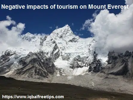 Negative impacts of tourism on Mount Everest