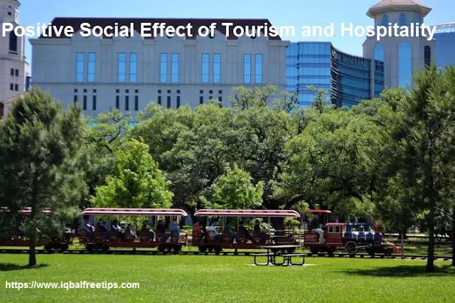Positive Social Effect of Tourism and Hospitality