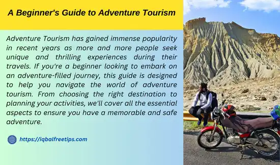 A Beginner's Guide to Adventure Tourism