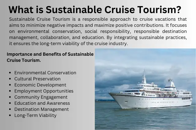 What is Sustainable Cruise Tourism